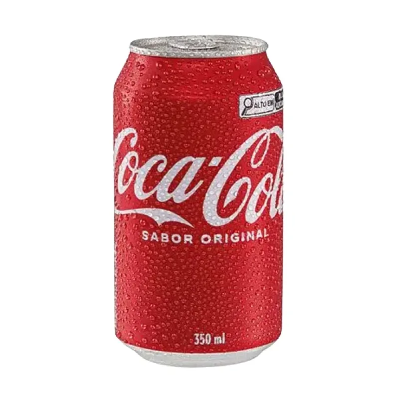 REFRIGERANTE LATA COCA COLA 350ML