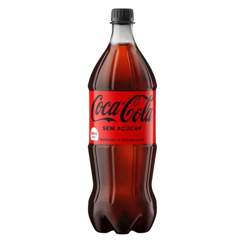 REFRIGERANTE COCA COLA 1L PET ZERO